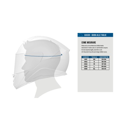 HELMET ACERBIS RIDER MODULARE GS MOTORRAD
